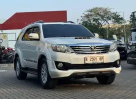 Fortuner G VNT TRD Sportivo 2.4 Diesel Matic  A/T Tahun 2013 Putih