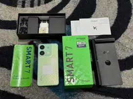 Infinix smart 7 4/64gb mulus fullset