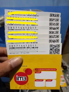 indosat im3 nomor cantik seri tahun