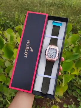 Jam tangan hublot keren chrono aktif