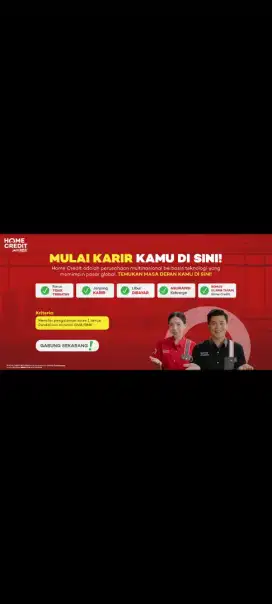 Lowongan pekerjaan sales marketing