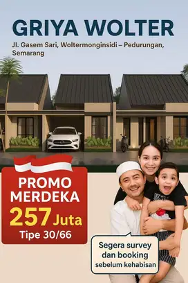 Rumah semarang kota pedurungan belakang Aneka Jaya
