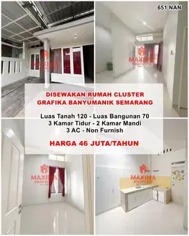Rumah disewakan di banyumanik semarang