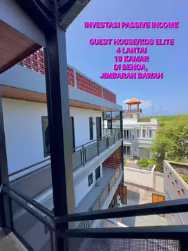 BUC, TURUN HARGA JUAL KOS ELITE 18kamar VIEW LAUT&BUKIT JIMBARAN BALI