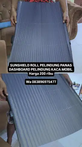 SUNSHIELD ROLL PELINDUNG PANAS DASHBOARD MOBIL