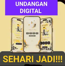 Jasa undangan website pernikahan