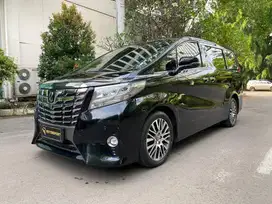 (TDP: 0 Rupiah) Toyota Alphard G ATPM 2016 low km record SC