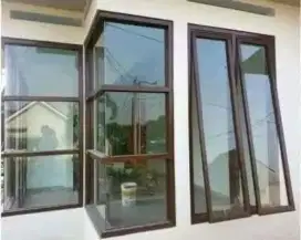 Kusen aluminium folding gate rolling door