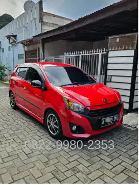 Daihatsu Ayla X 2016 M/T Spec Modif Ganteng