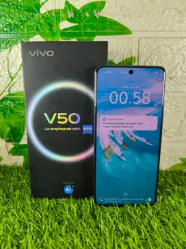 Vivo V50 Ram 12/256Gb Lengkap Mulus