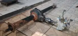 Gardan kelapa + gear box ( maju-mundur )