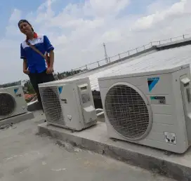 Service AC tidak dingin kulkas mesin cuci pompa air
