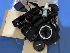 Canon 750D Fullset Tinggal Pakai