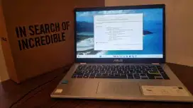 Laptop ASUS E410KA Mulus – Baterai Baru, Dus Lengkap, Siap Pakai,