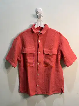 Kemeja Warna Peach Zara