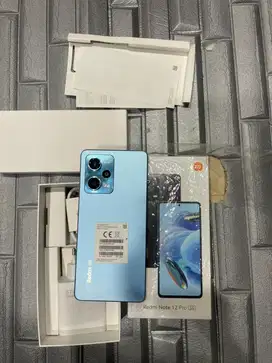 Xiaomi Redmi Note 12 Pro 5g 8/256gb bekas second original resmi