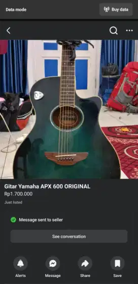 Gitar YAMAHA APX 600 ORIGINAL