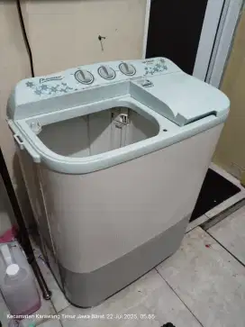 Mesin Cuci Sharp 2 Tabung kapasitas 8 kg