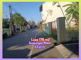 TANAH PEKARANGAN PREMIUM SIMPANGAN MOBIL GONILAN KARTASURA UMS SOLO