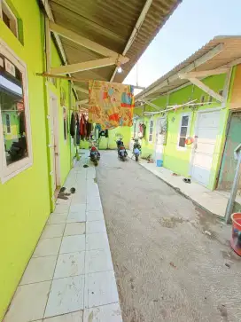Rumah kost produktif 15 pintu dan selalu penuh