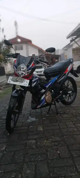 Satria FU 2013 barong plat S mesin joss ss lengkap siap pakai jajauhan
