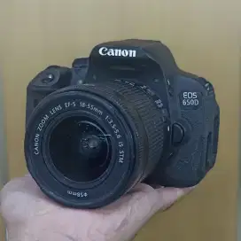 Kamera DSLR Canon EOS 650D Touchscreen Layar Putar