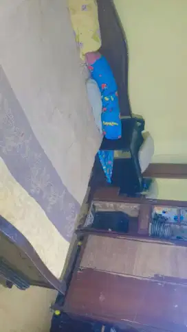 Dipan kasur full jati