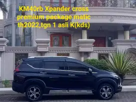 (KM 40rb)New Xpander Cross matic Premium package 2022