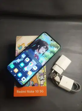 Xiaomi Redmi Note 10 Dual 5G NFC RAM 4+2/128GB Hijau Lengkap Murah BU
