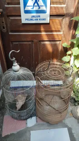 sangkar burung bekas
