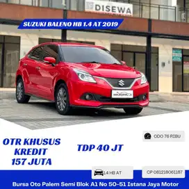 PAJAK PANJANG Suzuki Baleno HB 1.4 AT 2019 Merah