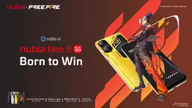 NUBIA NEO 3 x FREE FIRE 5G | PROMO, SEGEL, GARANSI RESMI!