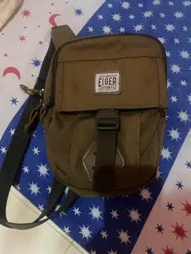Tas travel pouch eiger warna khaki