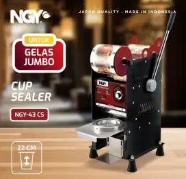Cup Sealer NGY-43 CS / Mesin press gelas / Jepretan es