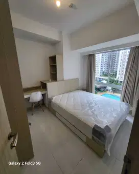Disewa Apartment Tokyo Riverside PIK2 2BR 38m2 Full Furnish View Pool