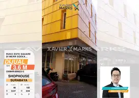 Ruko Estate Square Merr dimensi 5x13 meter 3 lantai ada 8AC & partisi