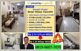 VTH0016 - Turun Harga Lagi ! Banjar Wijaya, Cluster Yunani. Jual Cepat