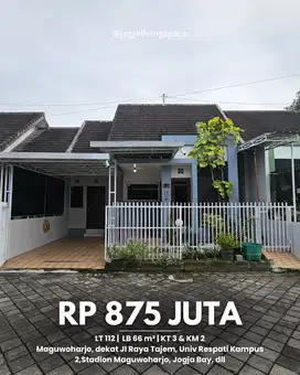 A183 - Rumah Modern Minimalis Siap Huni Perumahan One Gate Di Maguwo