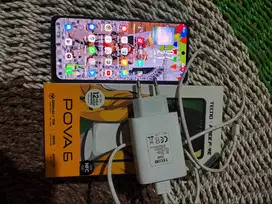 Tecno pova 6 8/256 bekas likenew