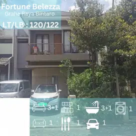 Dijual Rumah 2 Lantai di Fortune Belezza Graha Raya Bintaro