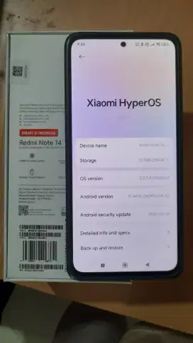 Redmi Note 14 8+8/256 Fullset