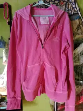 Jaket Hoodie pink