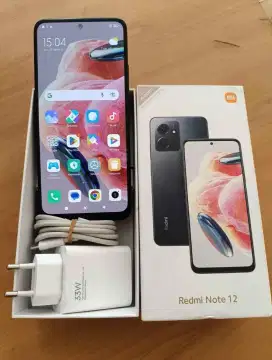 Redmi Note 12 8/128 Mulus Fullset NO MINUS Jual Cepat