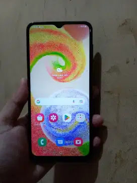 Samsung A04 ram 4/64 Nominus lecet pemakaian wajar nokendala siap pake