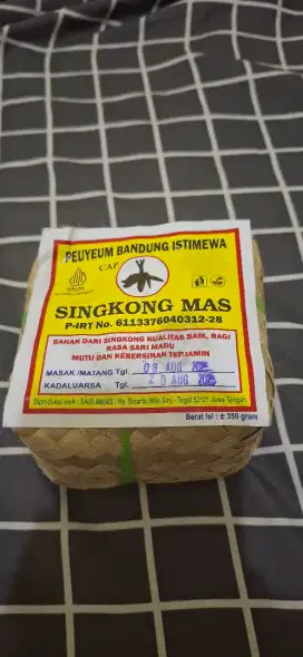 Tape / Peyeum Bandung Istimewa