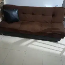Sofa Bed Coklat