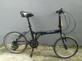 Sepeda lipat uk  20 speed 7 Shinano aloy