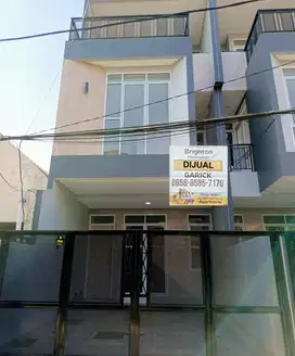 Rumah Baru 3 Lantai Siap Huni Di Duri Kepa Jakarta Barat