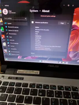 Jual laptop Asus UL20A jadul
