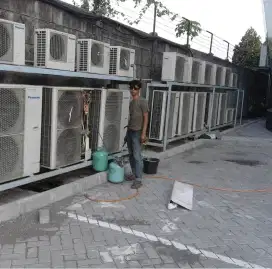 Service AC kulkas mesin cuci pompa air